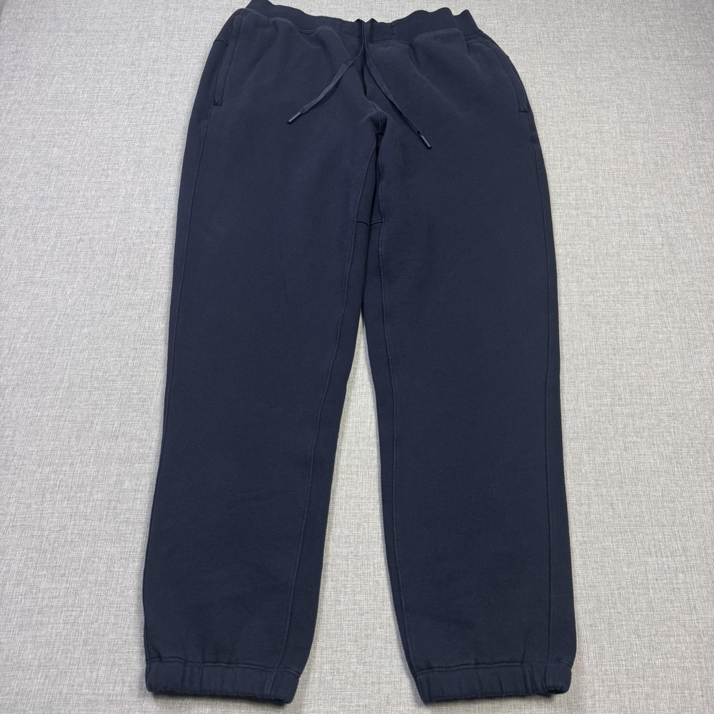 Lululemon Steady State Classic Fit Jogger Pants Mens Medium Blue French Terry